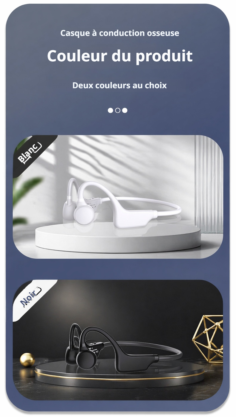 Écouteurs Bluetooth avec réduction de bruit active