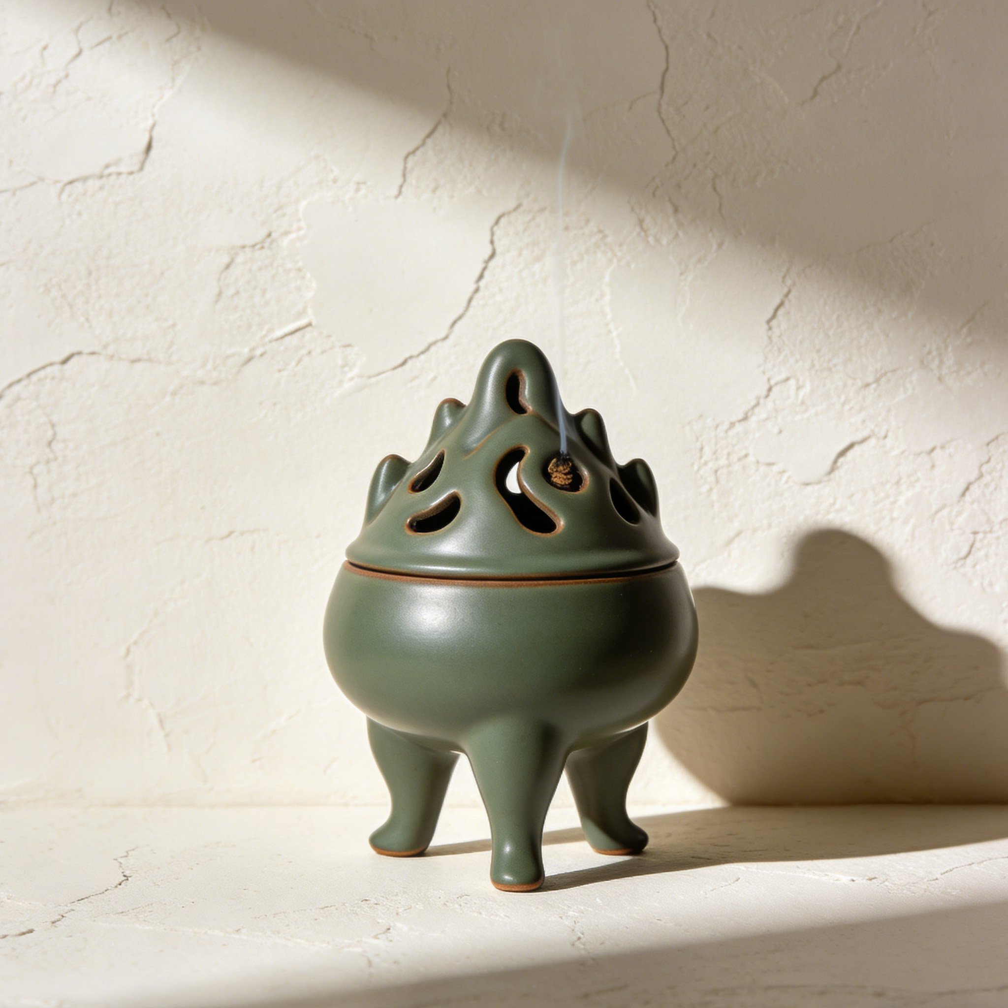 Ceramic Incense Holders for Home (Set of 2)