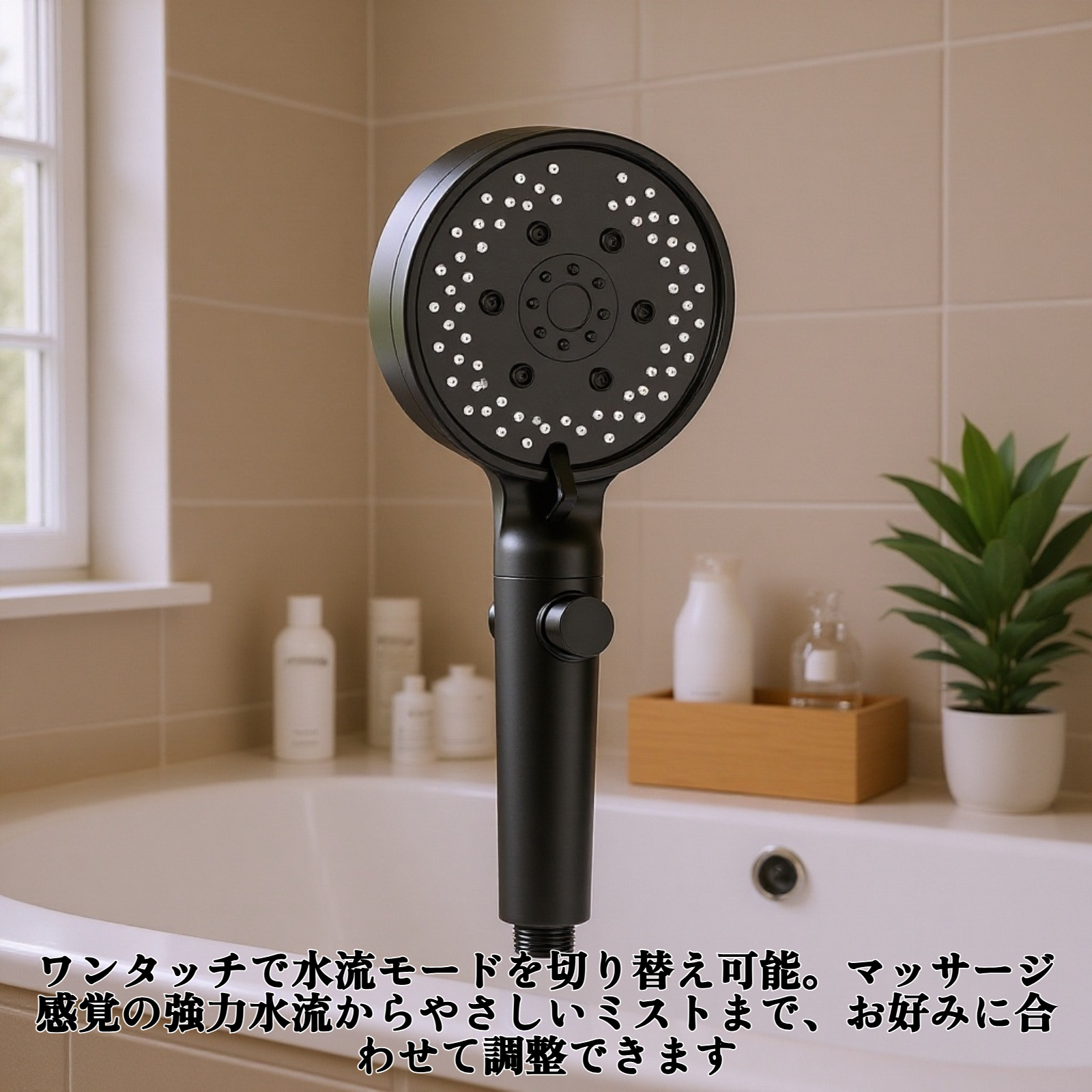 加圧シャワーヘッド