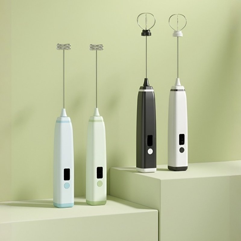 전기 가정용 소형 거품기 무선 커피 타발 핸드믹서