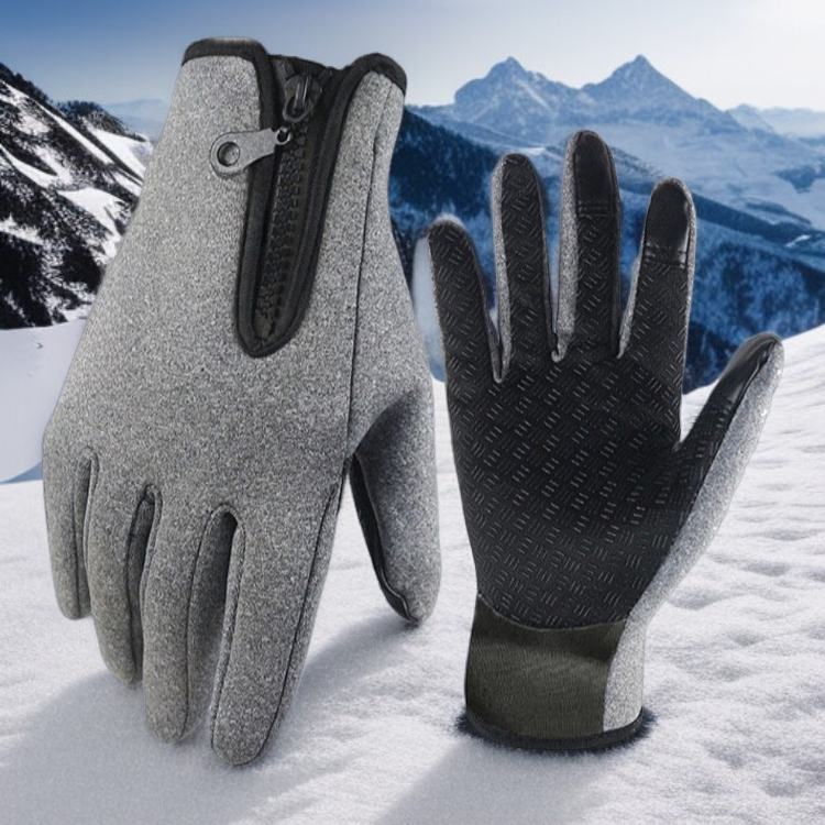 防風保温スポーツグローブ