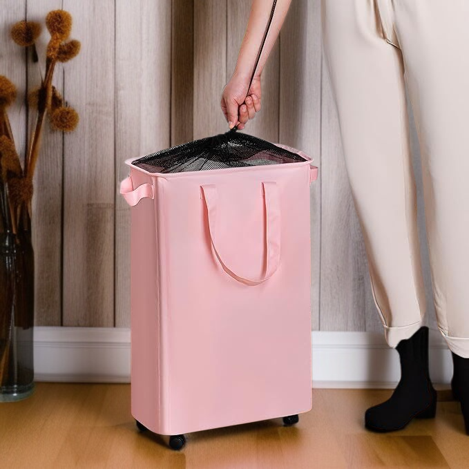 Klappbare Schmutzkleidung Aufnahmebox mit Rollenrad