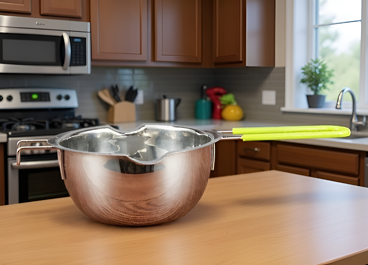 Olla resistente al calor para fundir chocolate