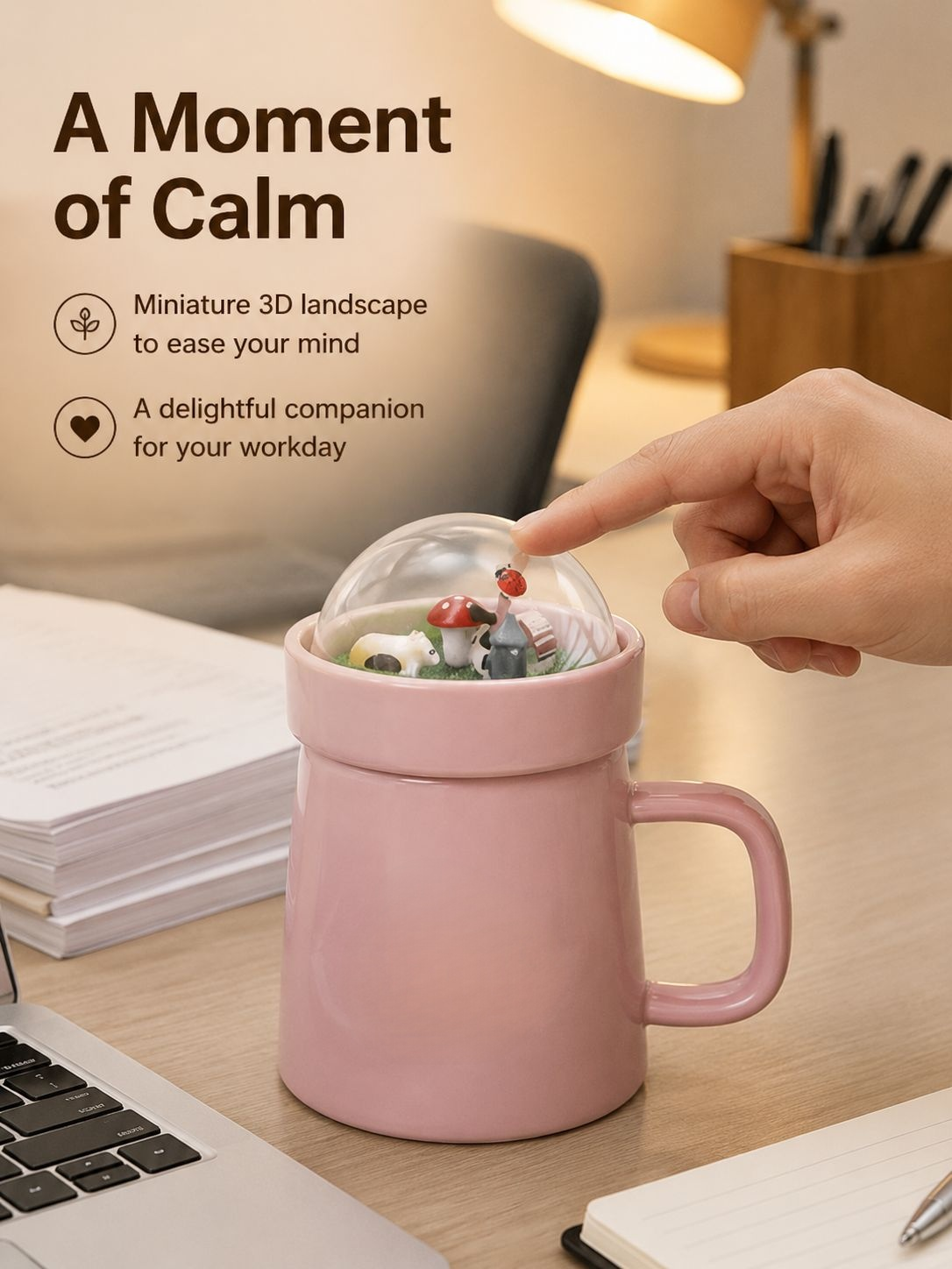 Official Niwawa mug in decorative gift packaging