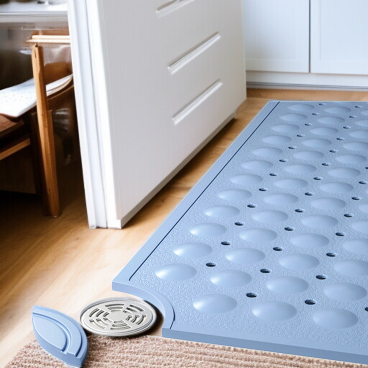 Tpe の浴槽の浴室のスリップ防止マット 専用フットレスト 吸盤シャワールームマット バスルームマット