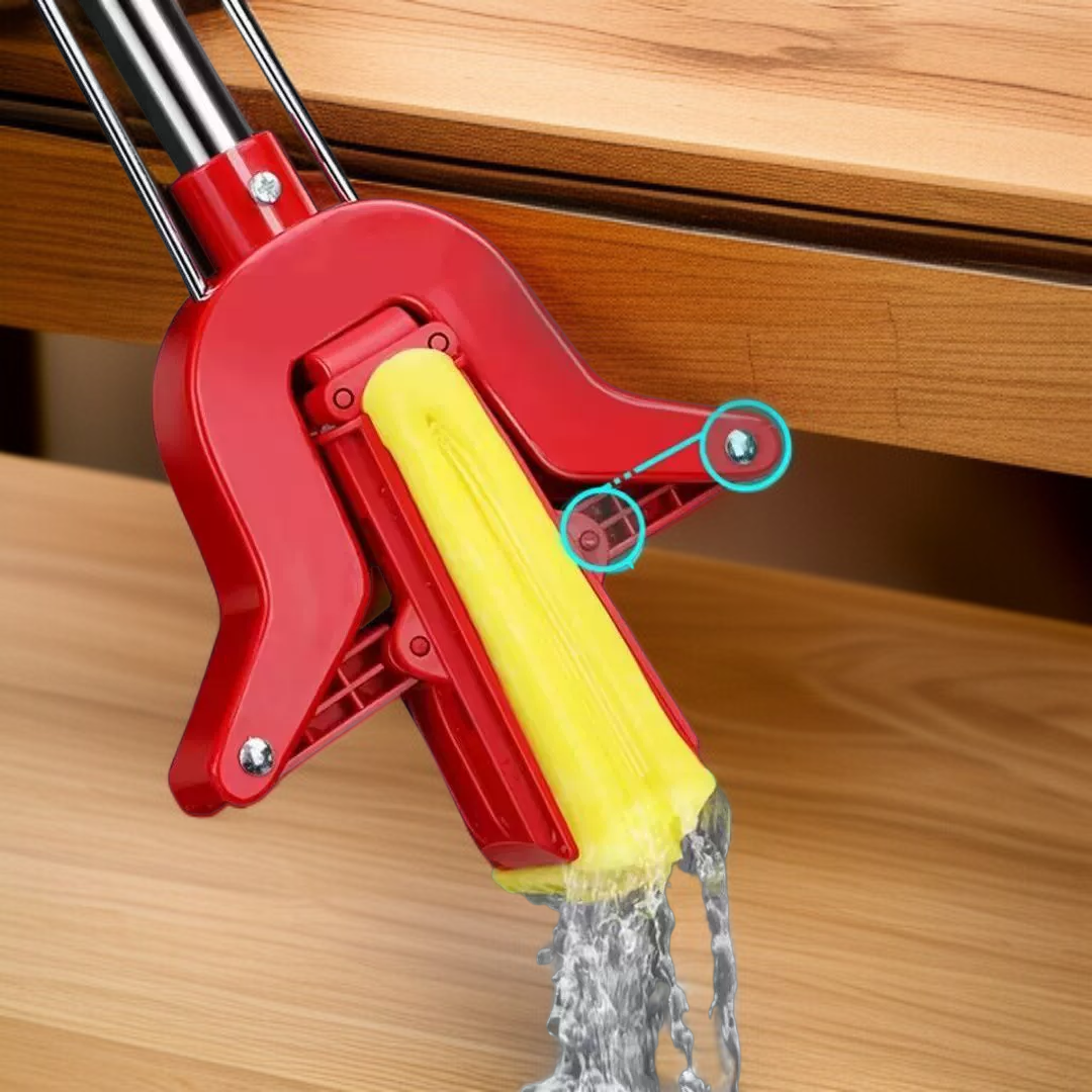 PVA sponge mop with folded head