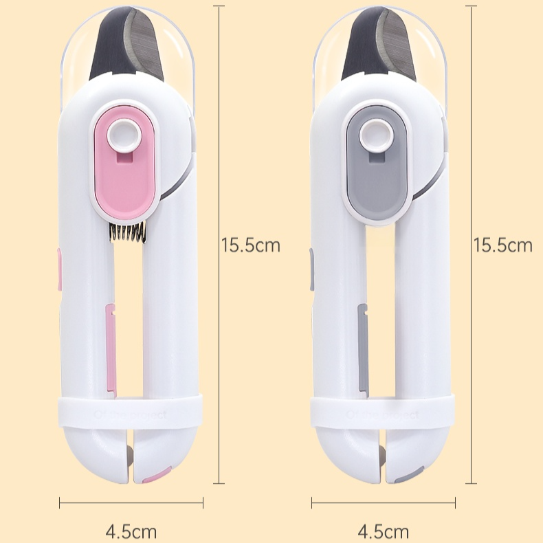Cat nail clippers and file with light
