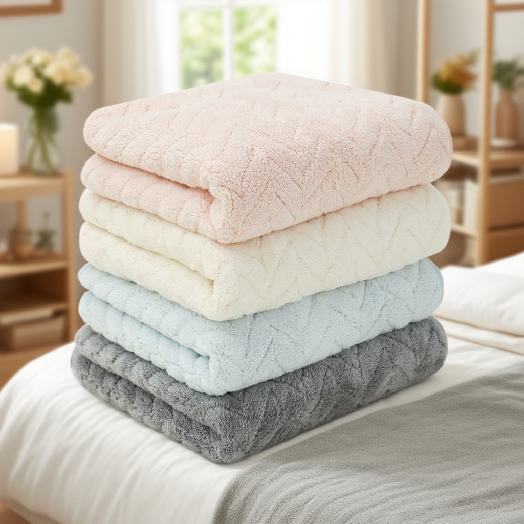 흡수 속건 코랄 수건