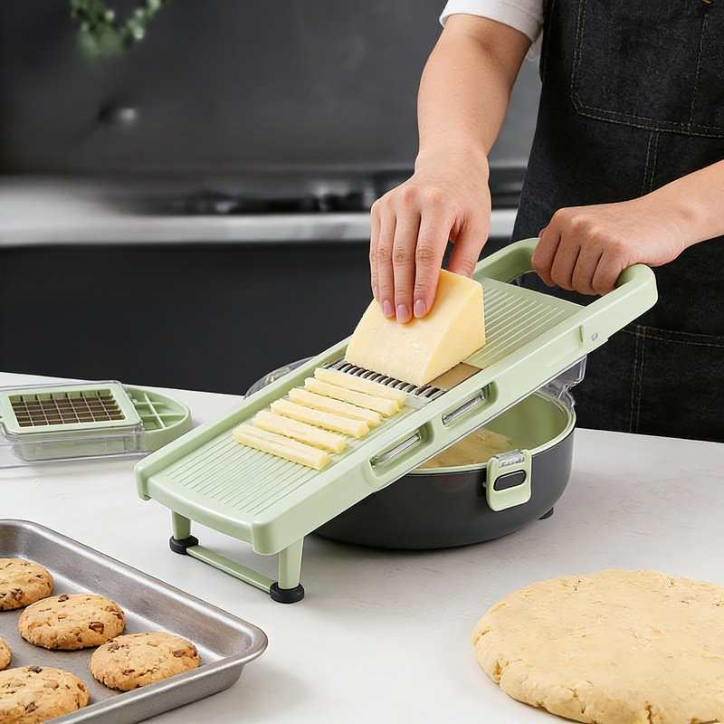 廚房多用途圓形刨絲器切馬鈴薯碎丁