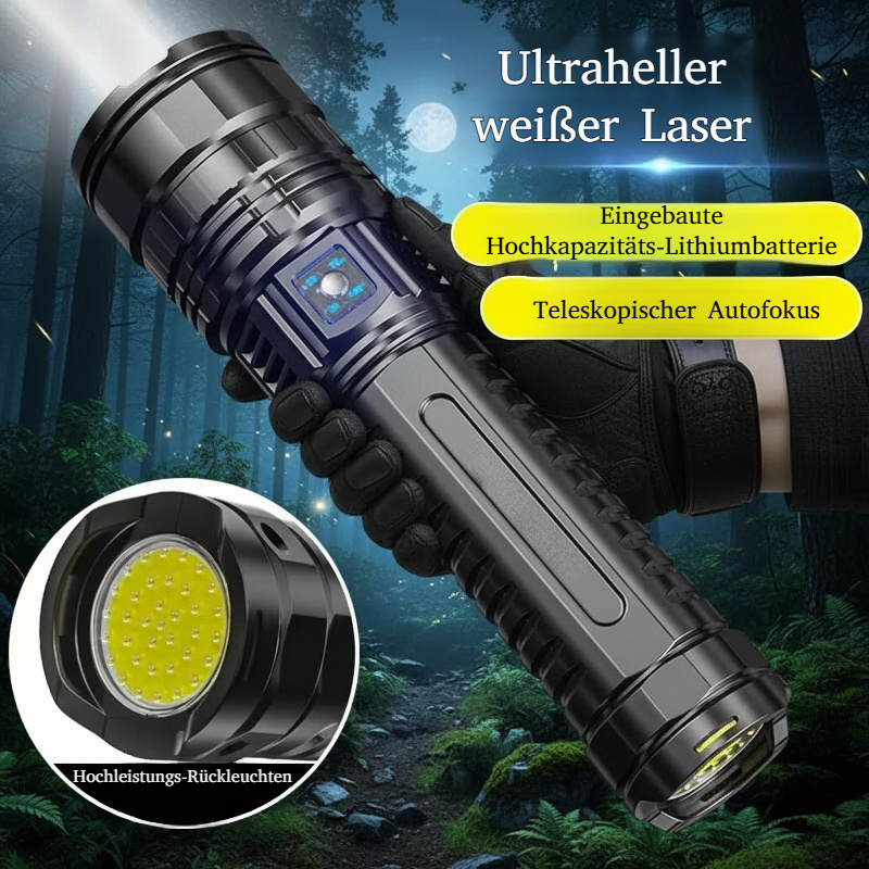 Weiße Laserlegierung Taschenlampe