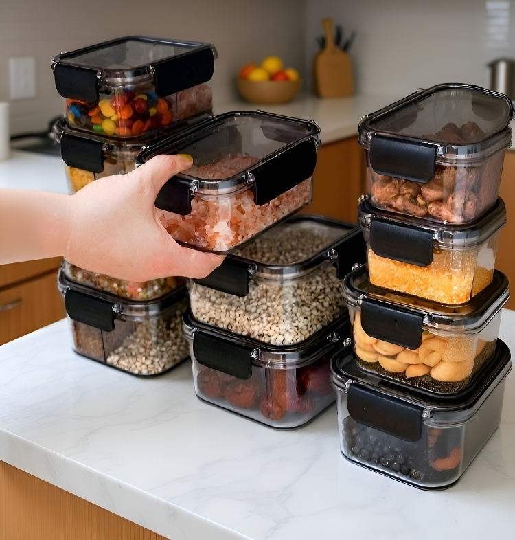 Removable freezer compartments for flexible organization