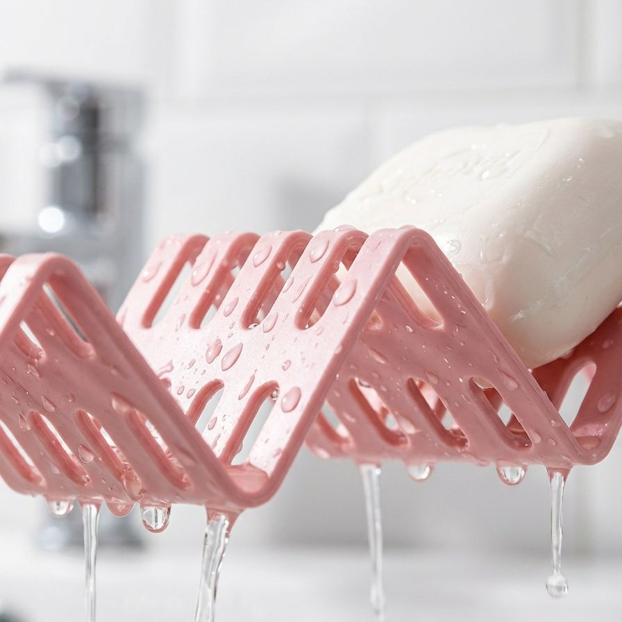 Stilvolle Seifenablage für die Küche