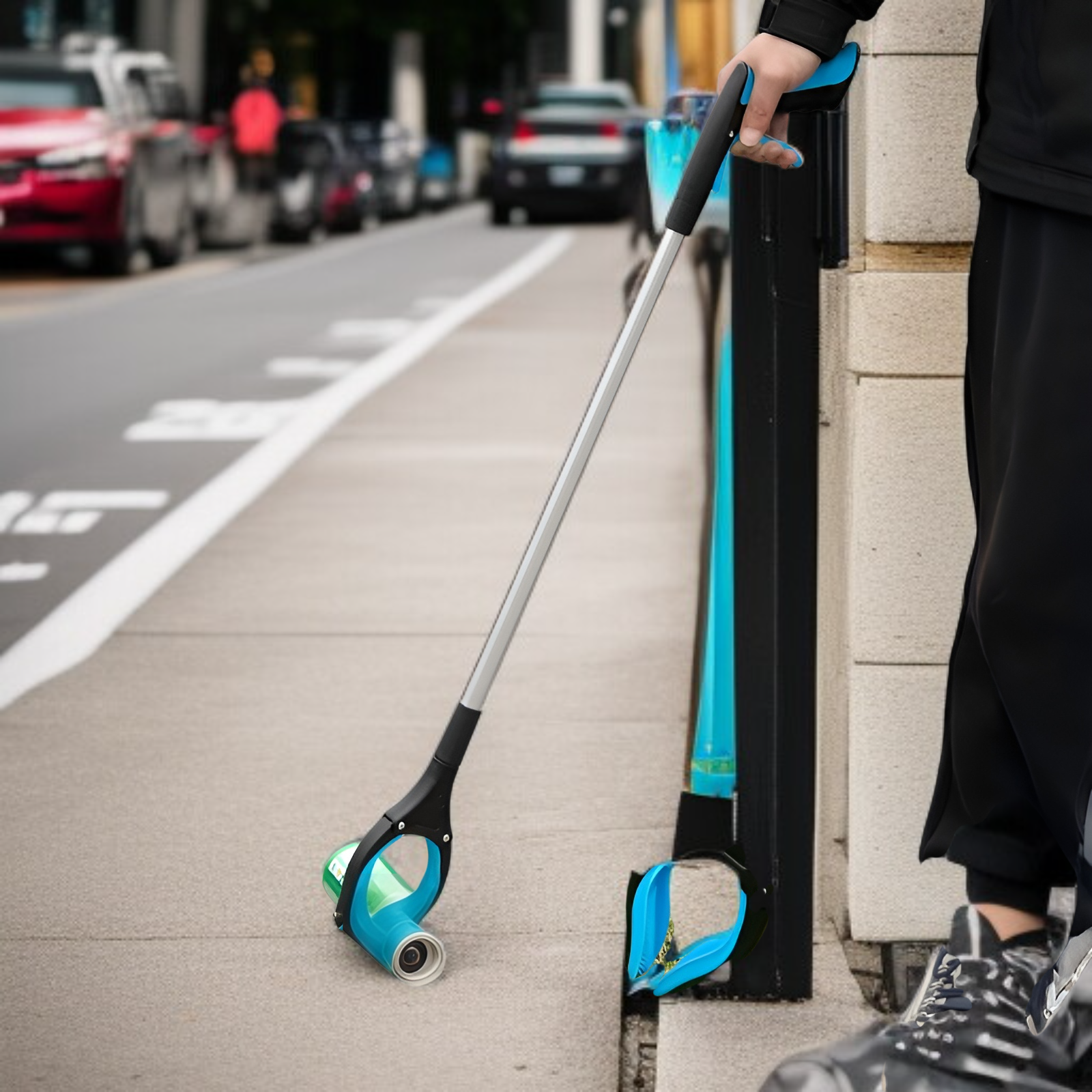 Leichte Aluminium Müllzange für Gartenarbeit