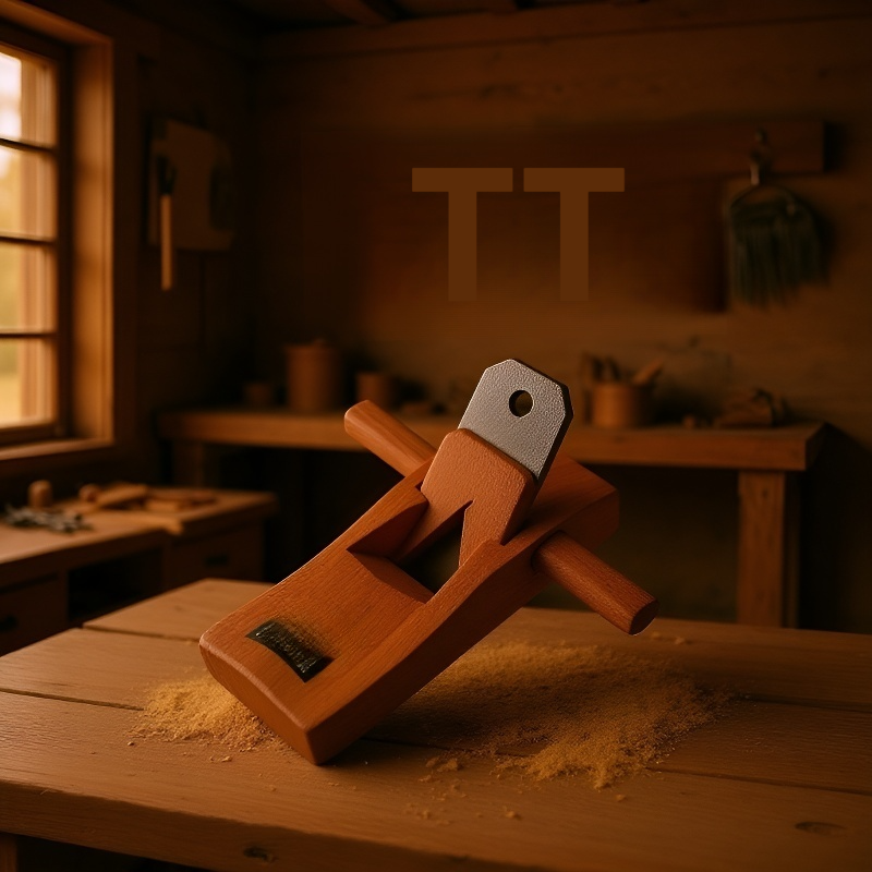 Wytrzymały strug stolarski do domowego użytku, obróbki i fazowania krawędzi