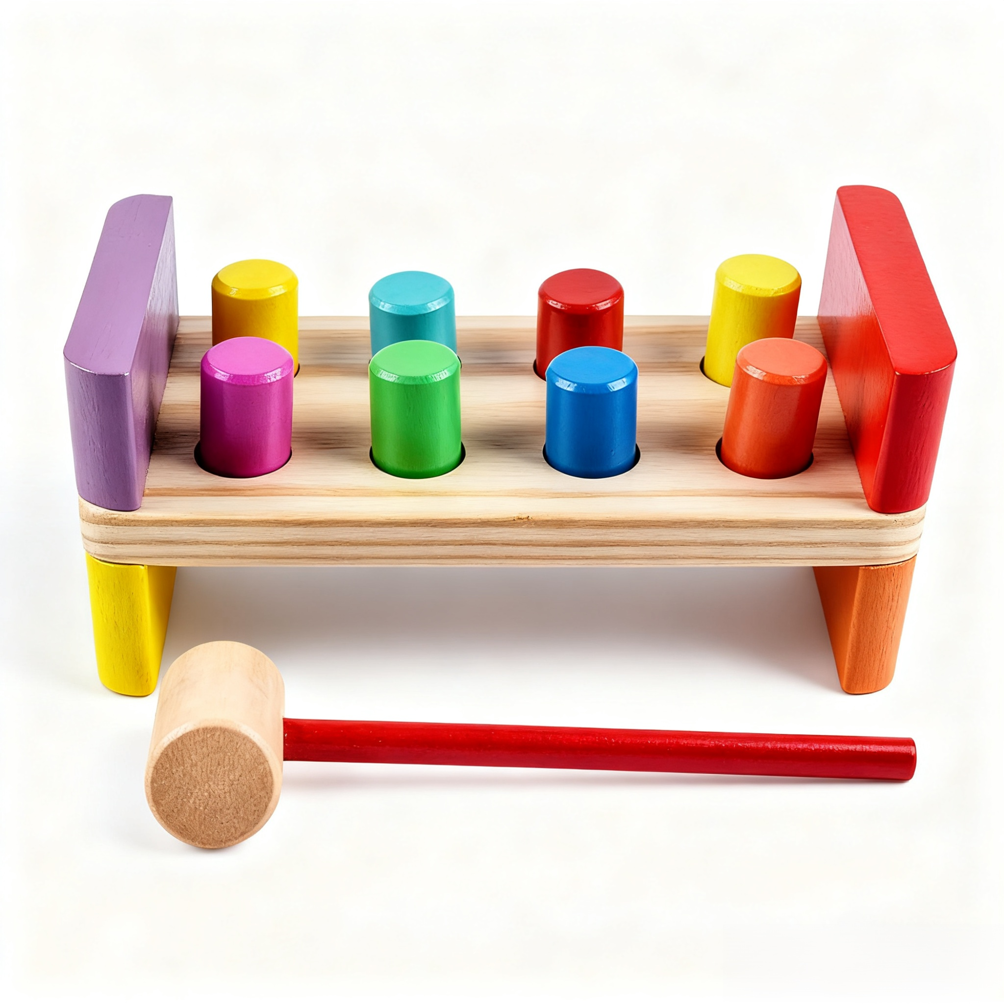 유아용 나무 두드리는 장난감 메인 이미지