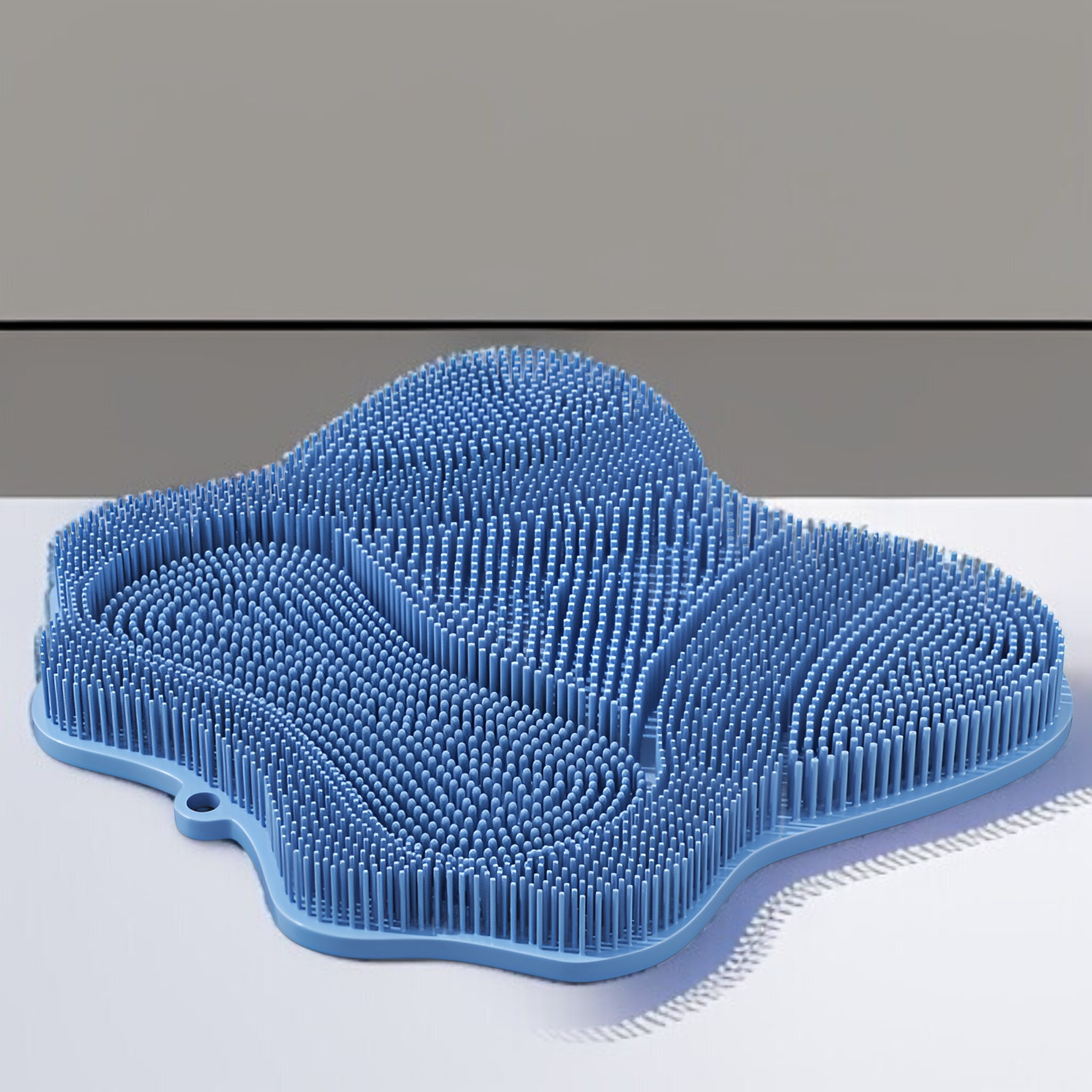 등을 비비고 발을 씻는 실리콘 마사지 패드