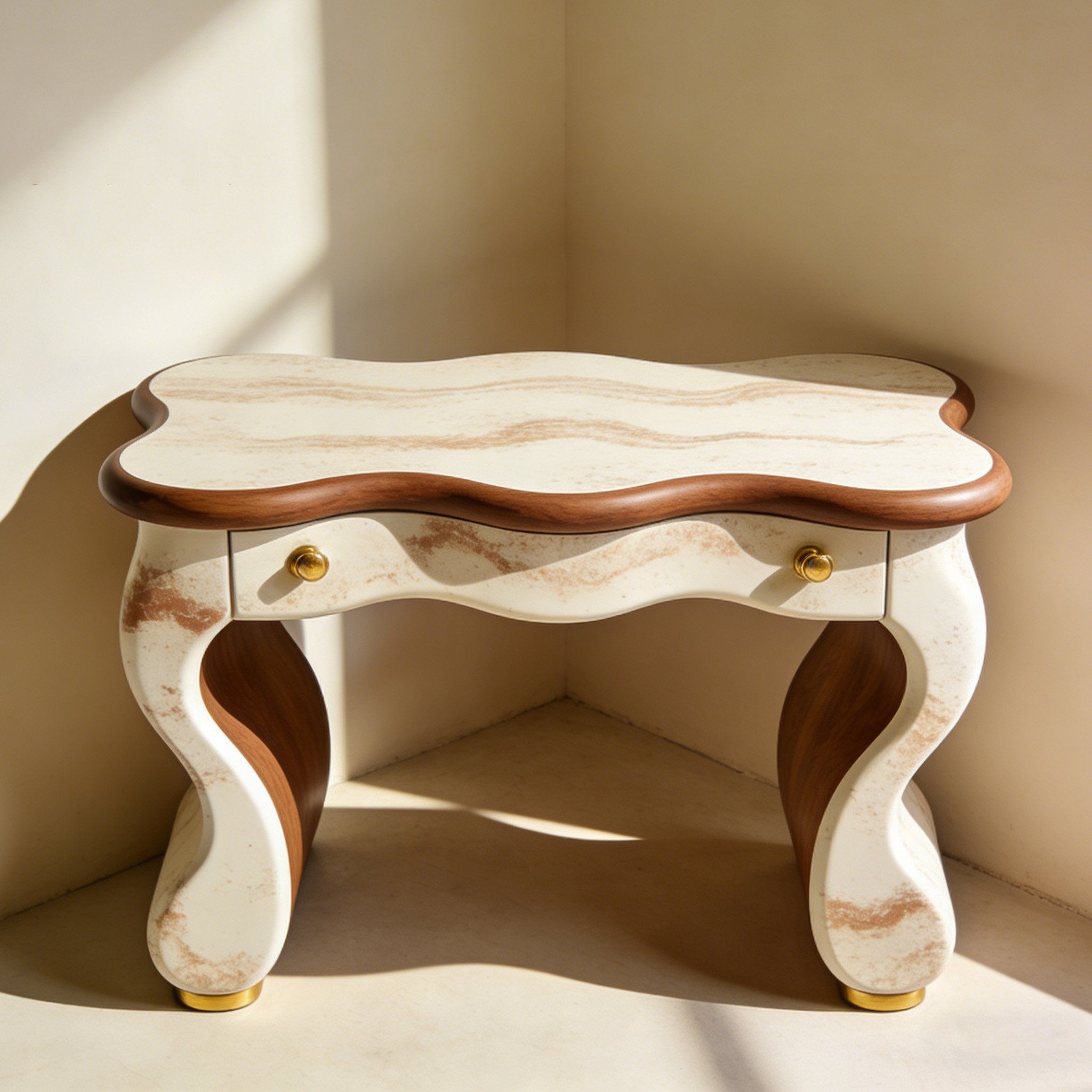 โต๊ะเครื่องแป้งทรงทันสมัย