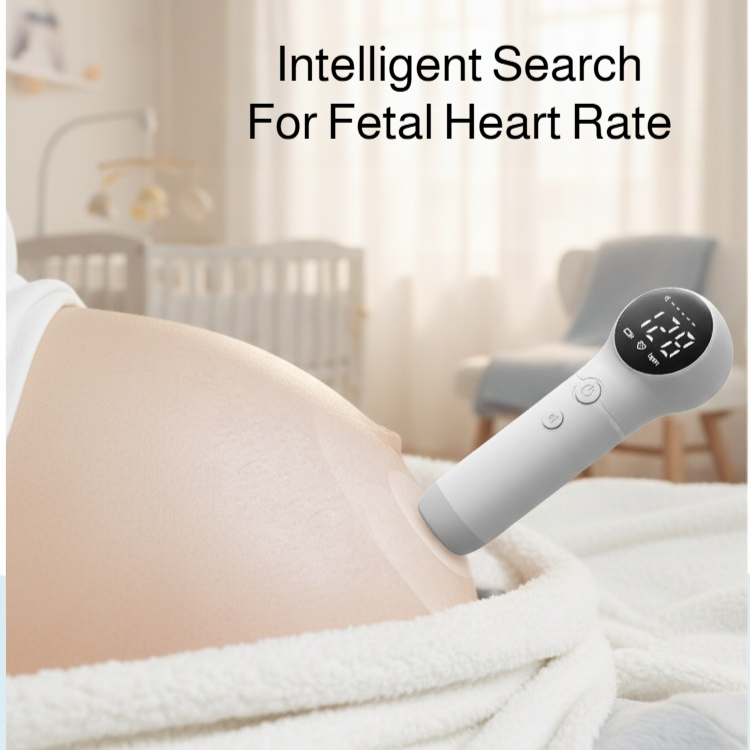 Home fetal heart rate monitoring device for pregnant women.