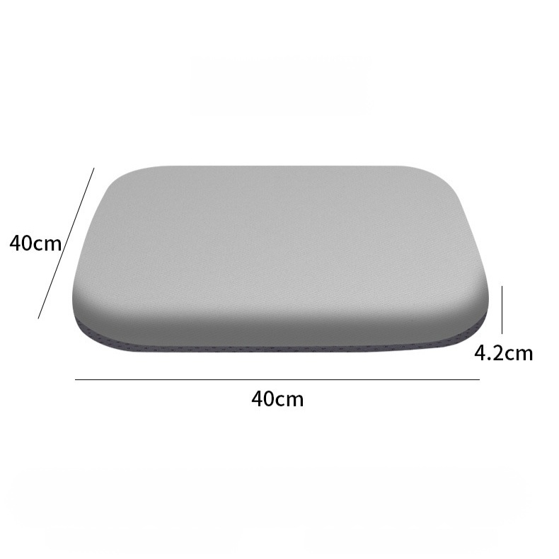 Seat cushion for sedentary chairs