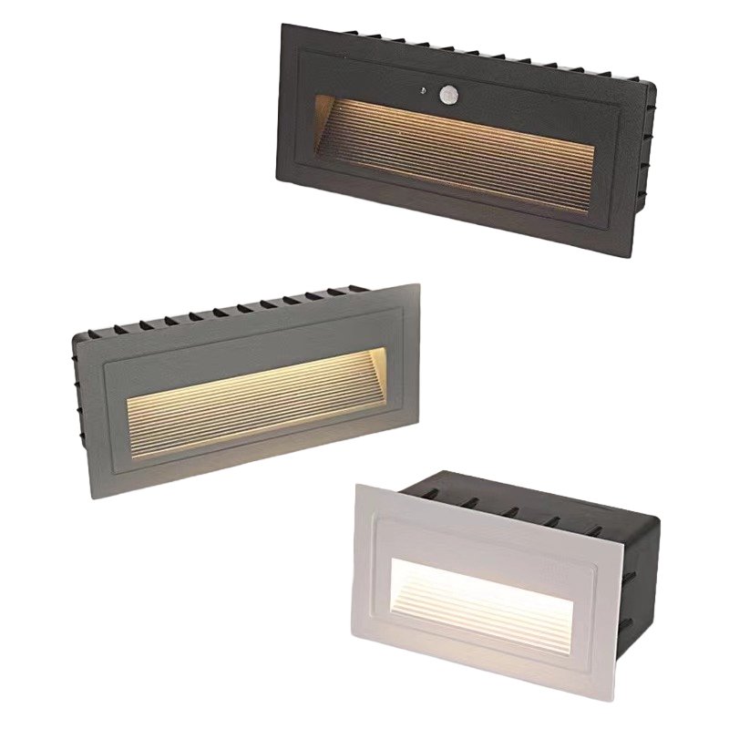 防水智慧嵌入式運動感測器踏步燈