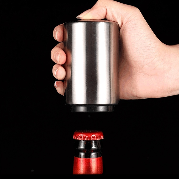  ที่เปิดขวดแบบกดสแตนเลสสำหรับใช้ในบ้าน 