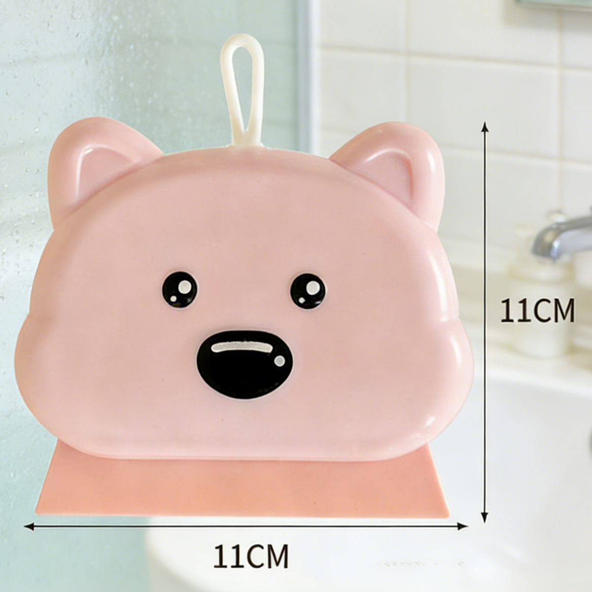 Rascador de agua 5 en 1 con diseño de perrito animado