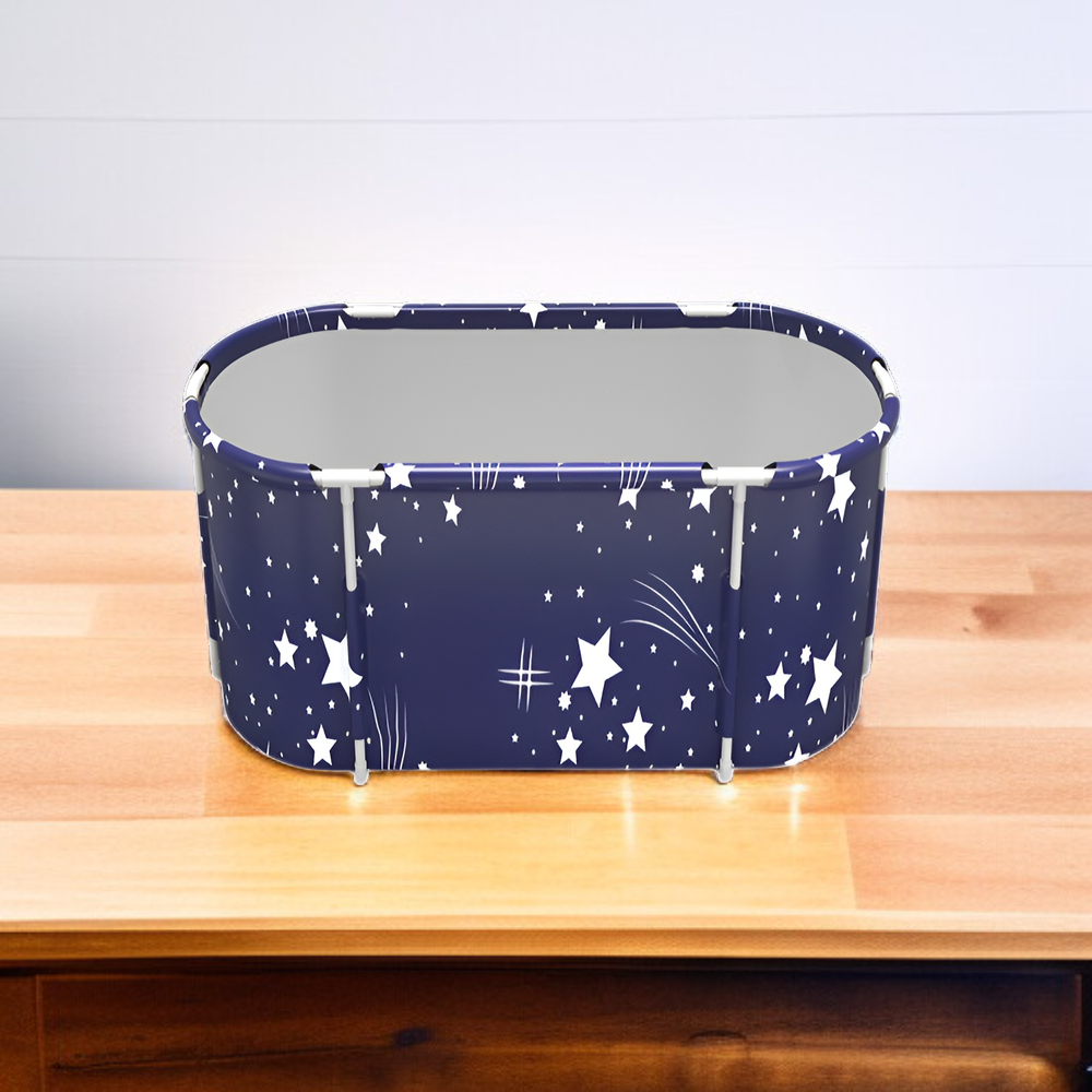 Duża, pogrubiona wanna kąpielowa