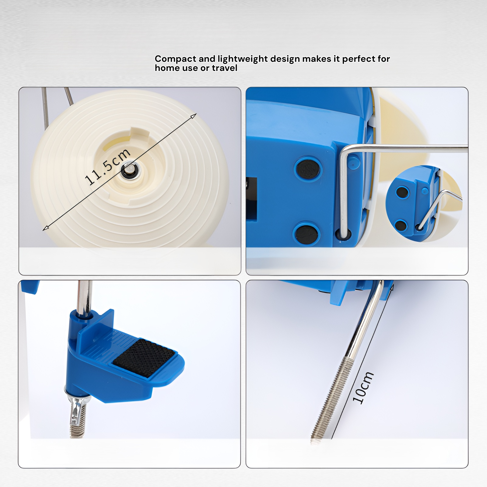  Hand-operated Yarn Winder for Home Use – Small DIY Knitting Tool