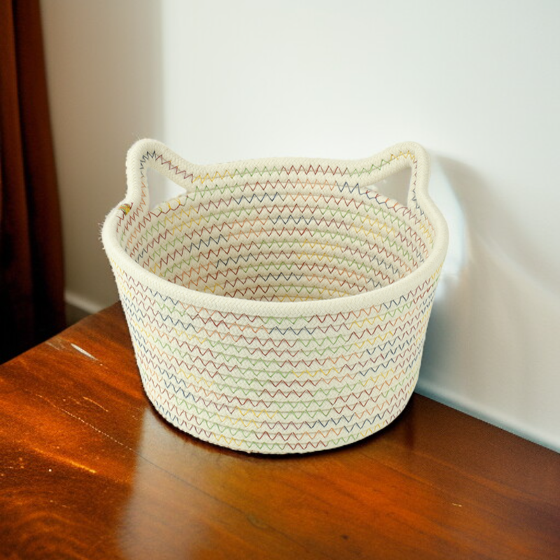 手工編織置物筐