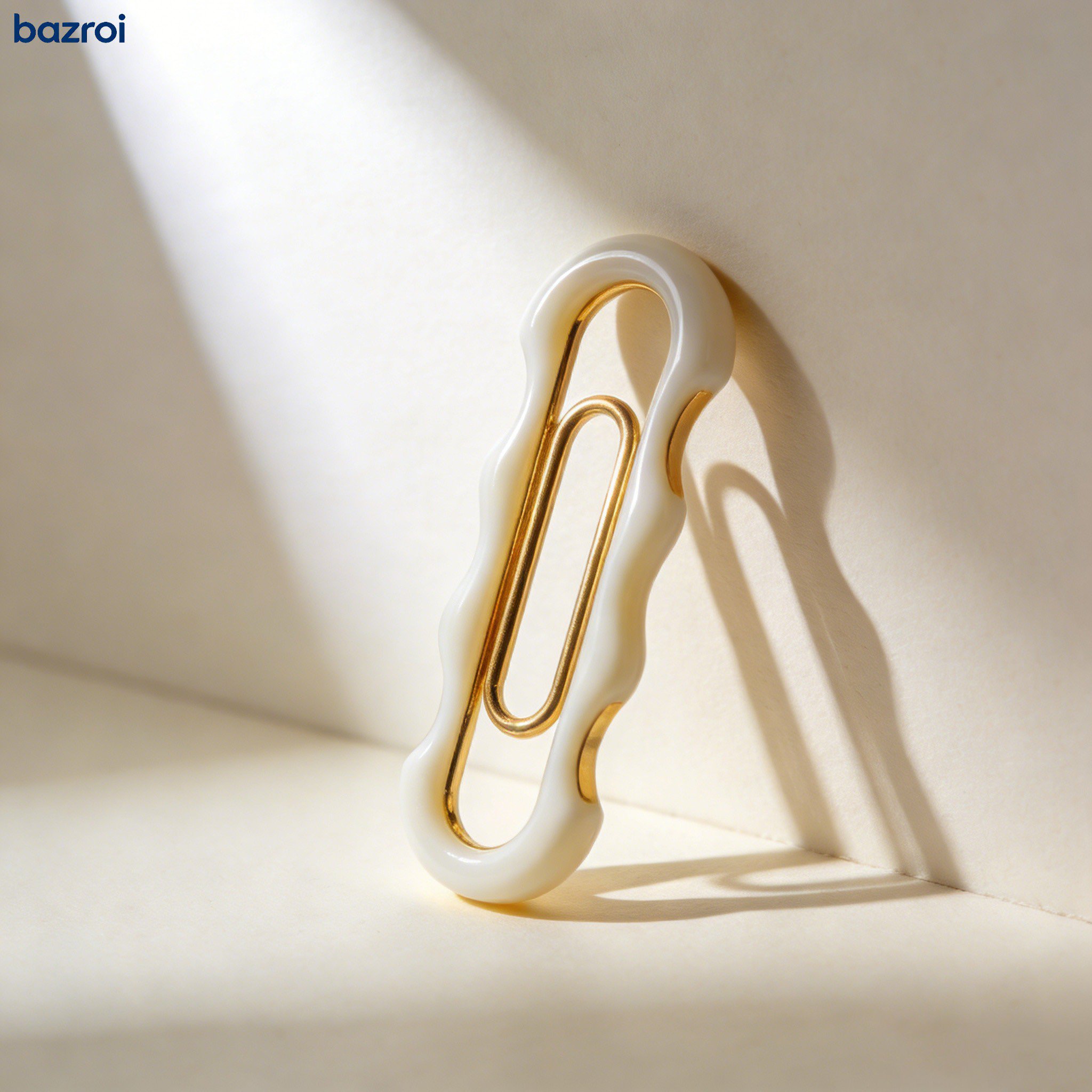 波型ペーパークリップ（50個入り）