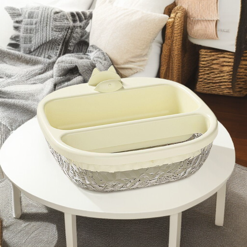 창의적인 이중 과일 접시 모던 거실 탁상 과일 접시