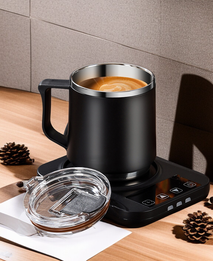 كوب قهوة فاخر يحافظ على حرارة المشروب