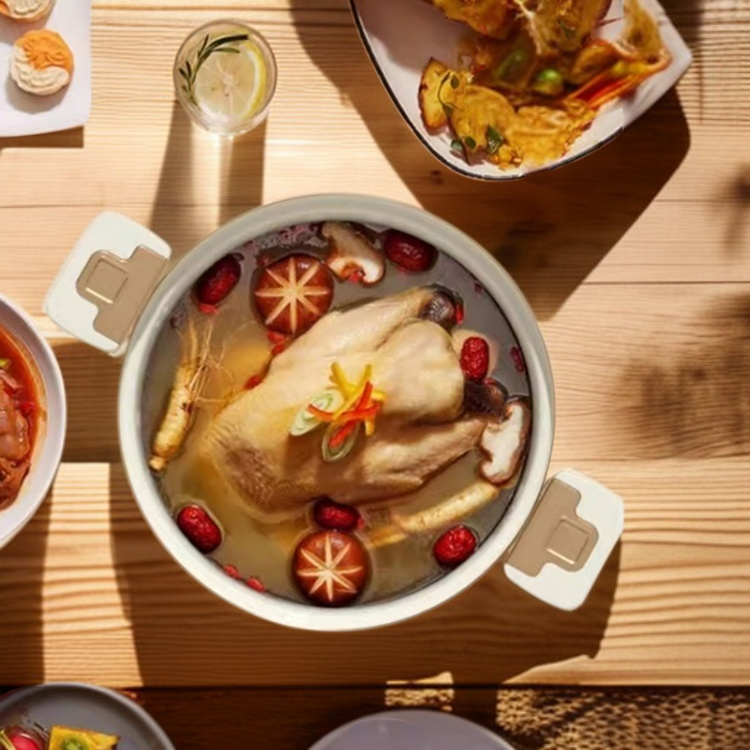 현대 다용도냄비 스텐냄비 미압냄비 조리냄비 두꺼운찌개 법랑냄비