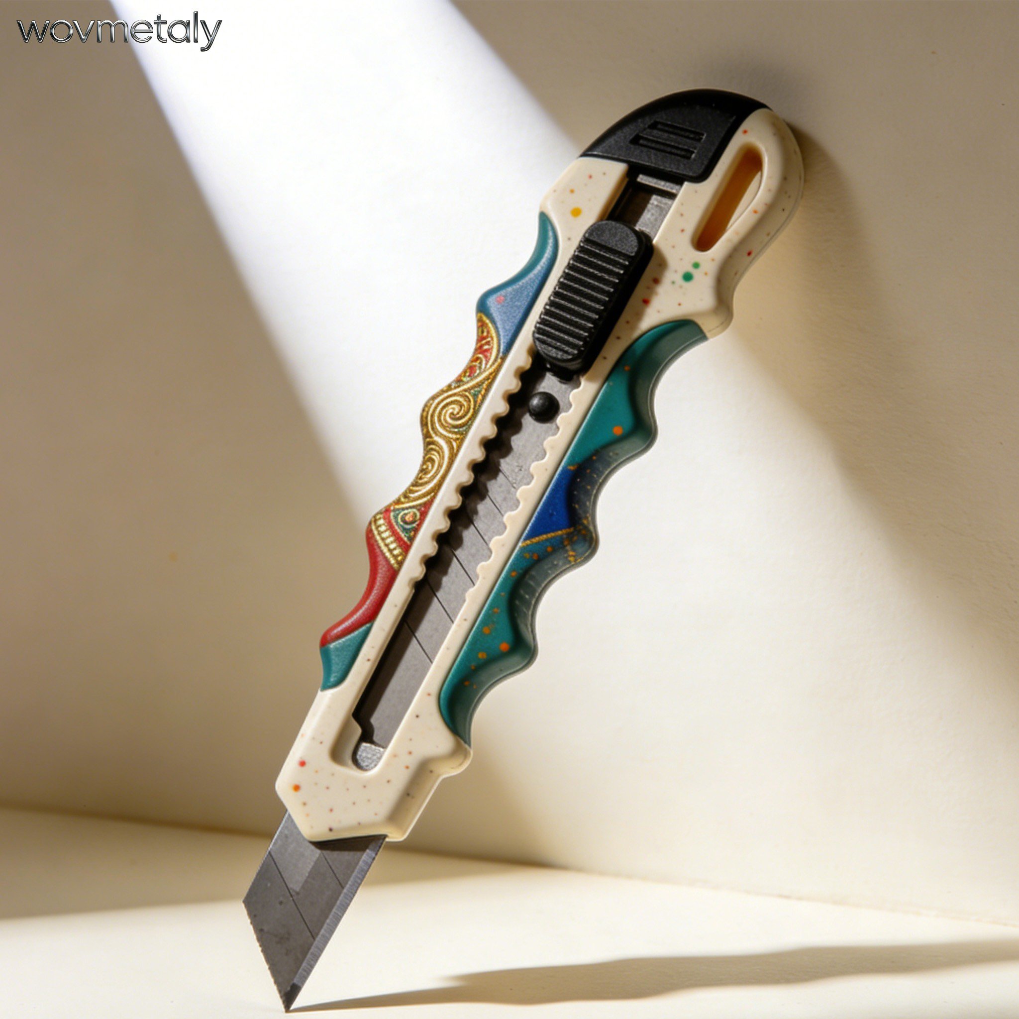 รายละเอียดสินค้า มีดอเนกประสงค์ล็อคตัวเอง ปลอดภัย