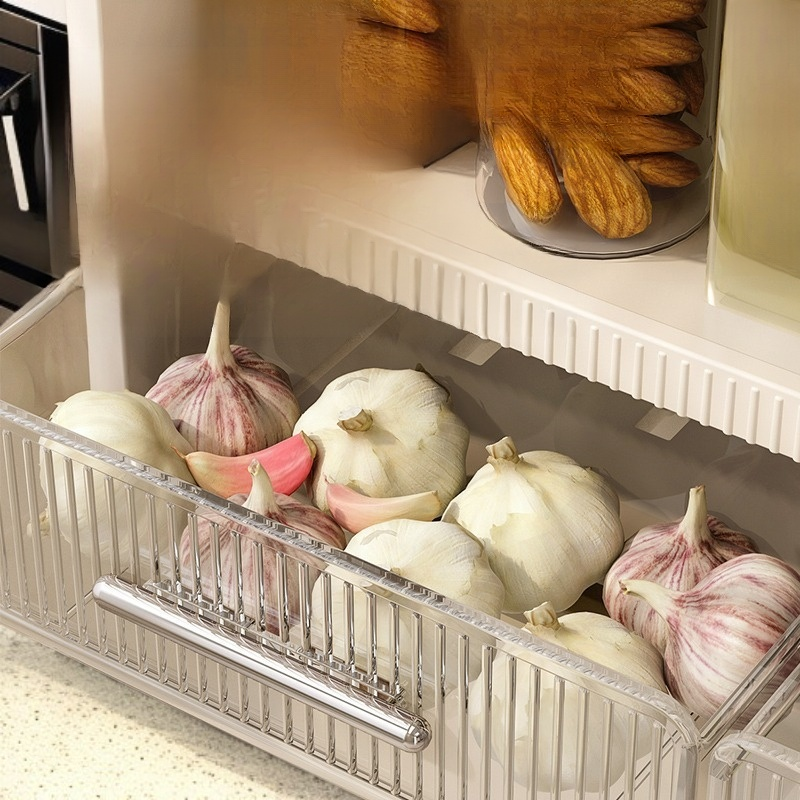 No-punch Wall-mounted Kitchen Seasoning Storage Box Multi-purpose Organizer