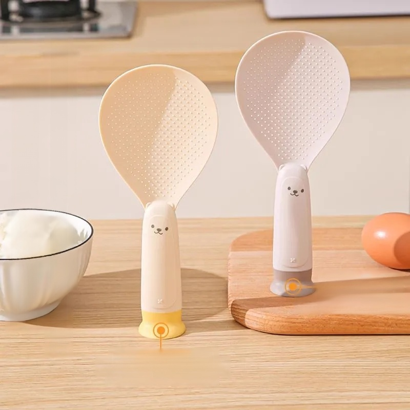 Vertical high temperature resistant spoon