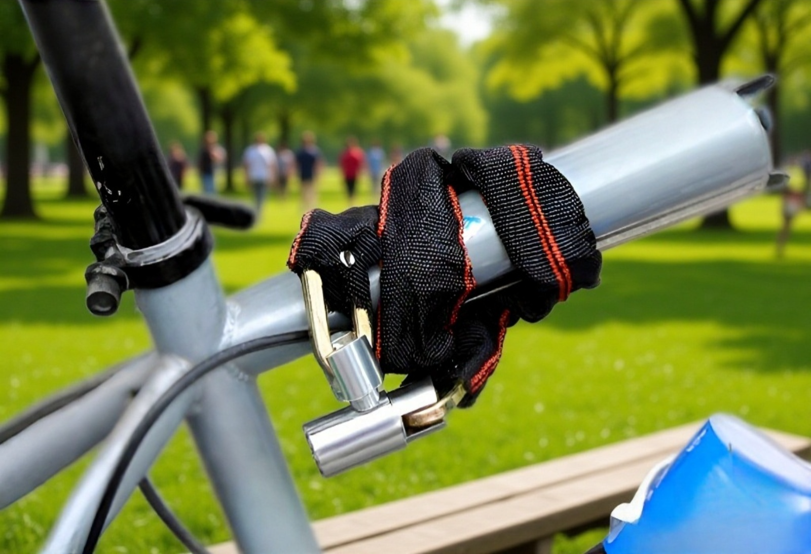 Candado antirrobo fácil de usar para bicicletas