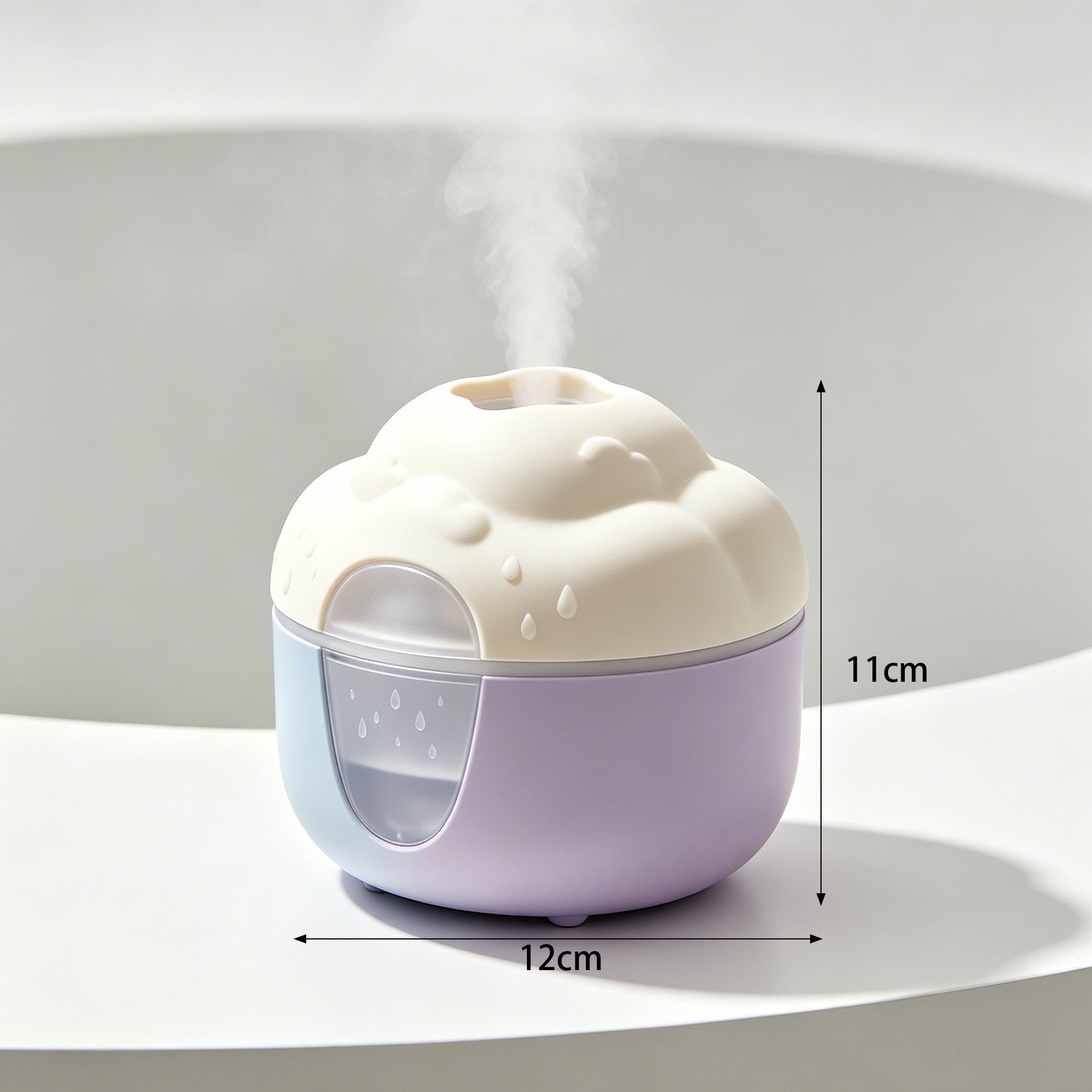 Humidificateur avec grand réservoir d'eau
