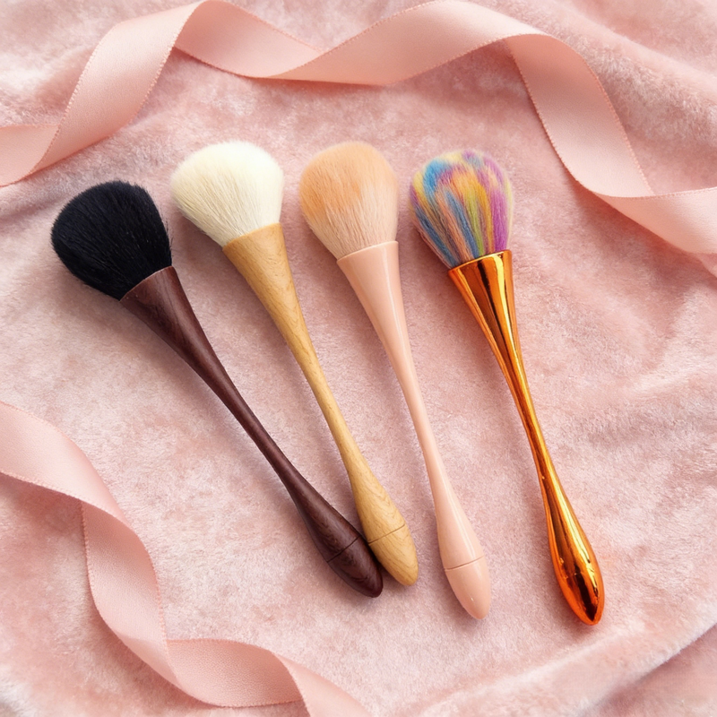 DaeBak Nagel Staubpinsel Luxus Set, 4 Stück