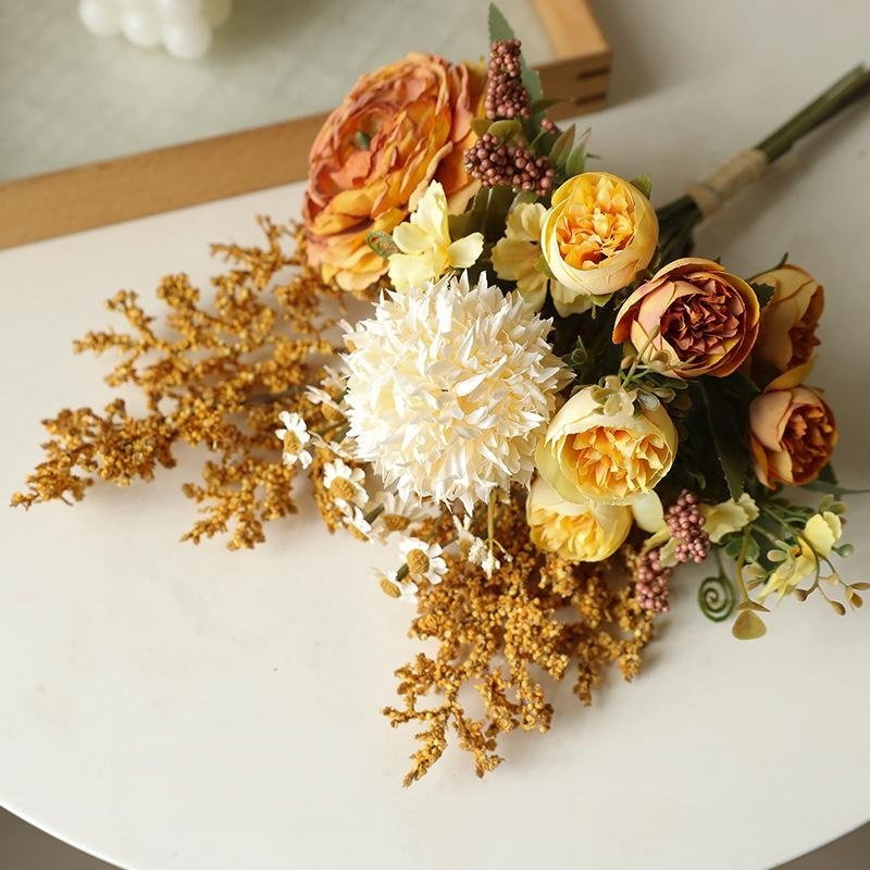 Bouquet de fleurs artificielles