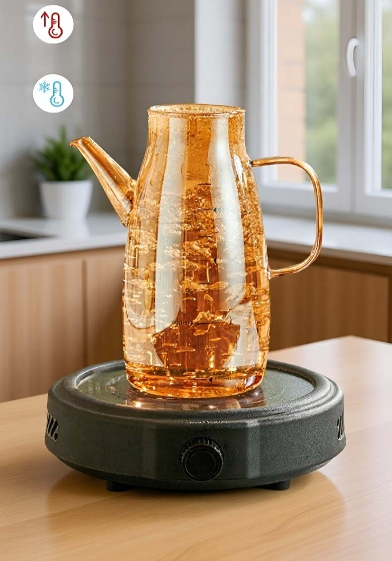 Botella de aceite con diseño moderno para hogar