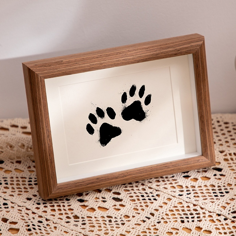 กรอบรูปฝ่ามือสัตว์เลี้ยงแบบเฉพาะตัว ของตกแต่ง