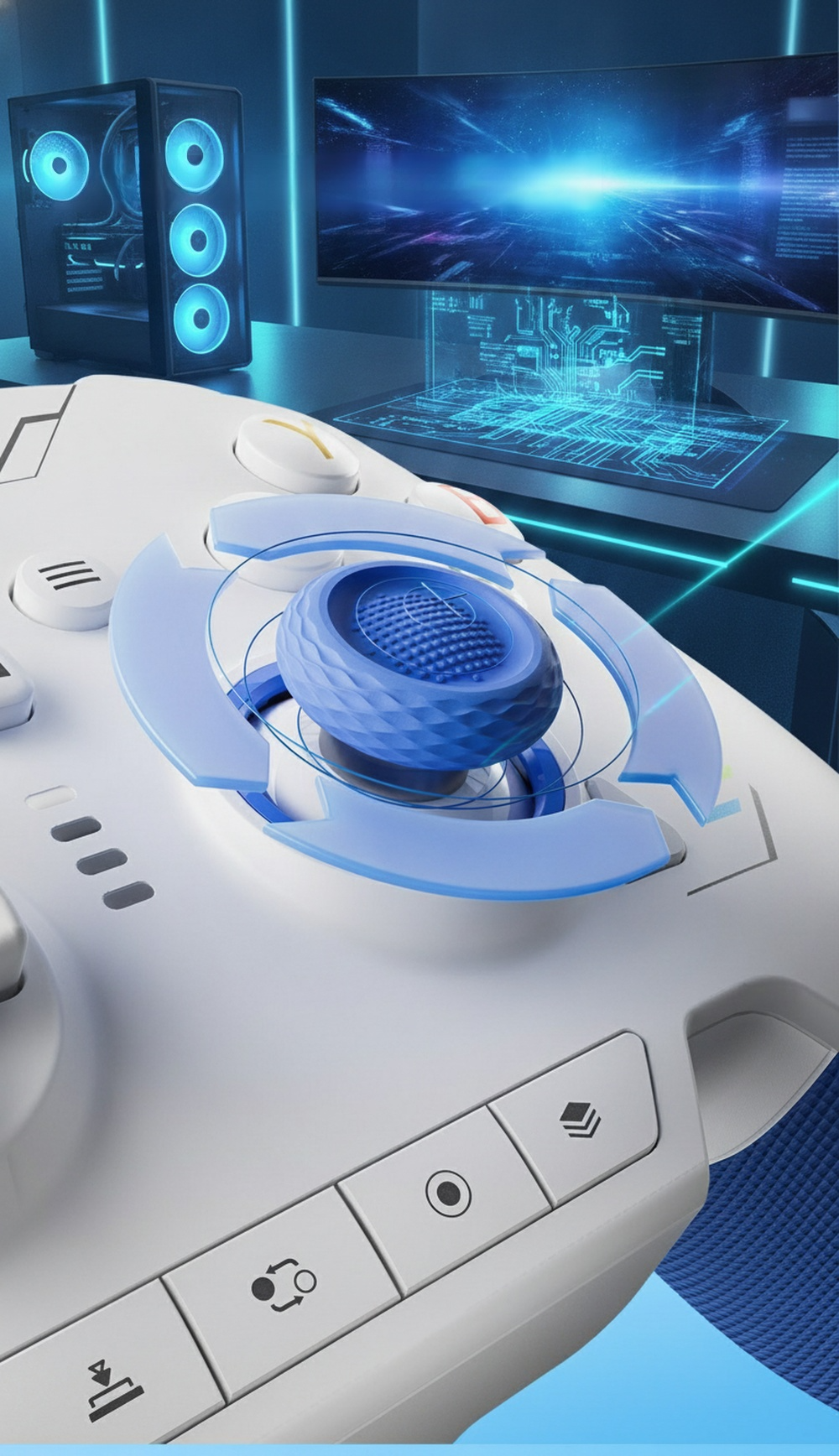 Gamecontroller mit Bluetooth-Verbindung