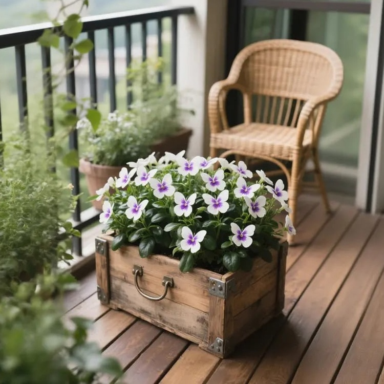 Esquinas de jardín "Luz de Luna" semillas de pensamiento