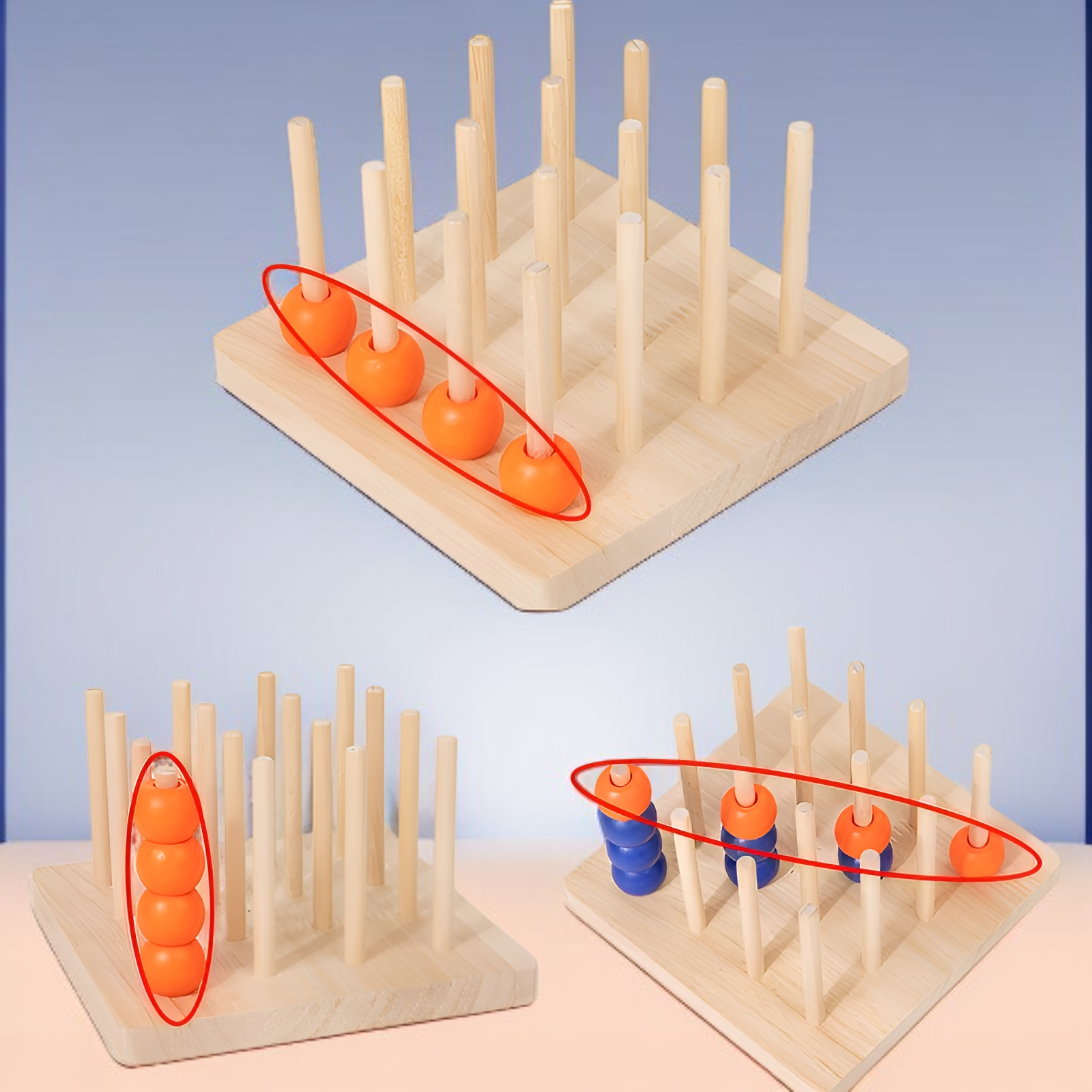 3D Cztery w rzędzie