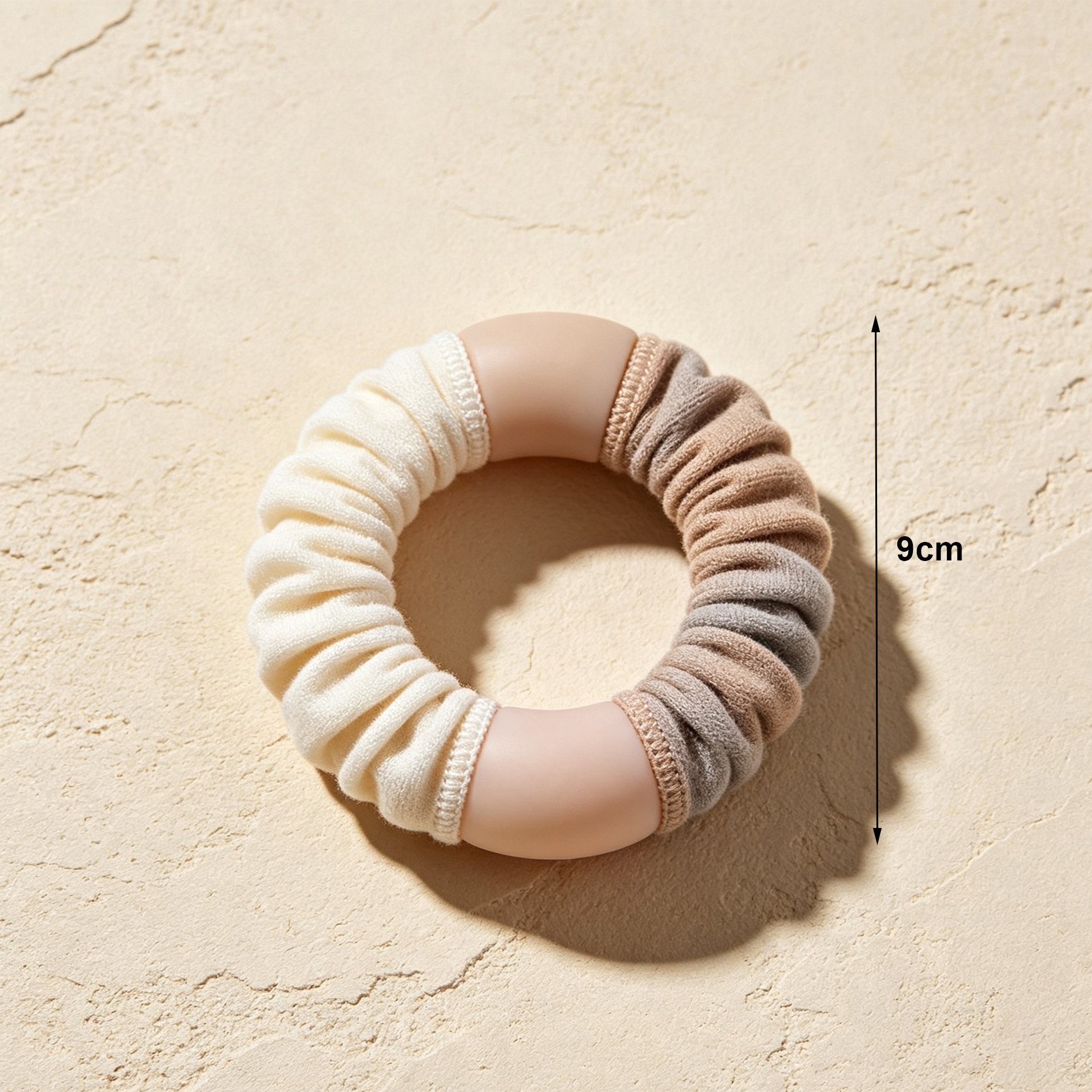 No-crease fabric hair ties for all hair types