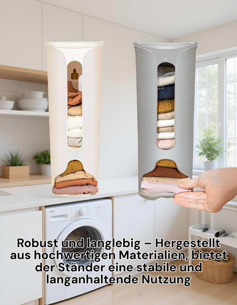 Aufbewahrungsständer für Plastiktüten ohne Bohren in moderner Küche