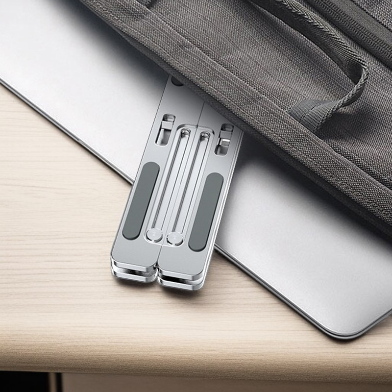 사무실용 높이 조절 알루미늄 노트북 받침대