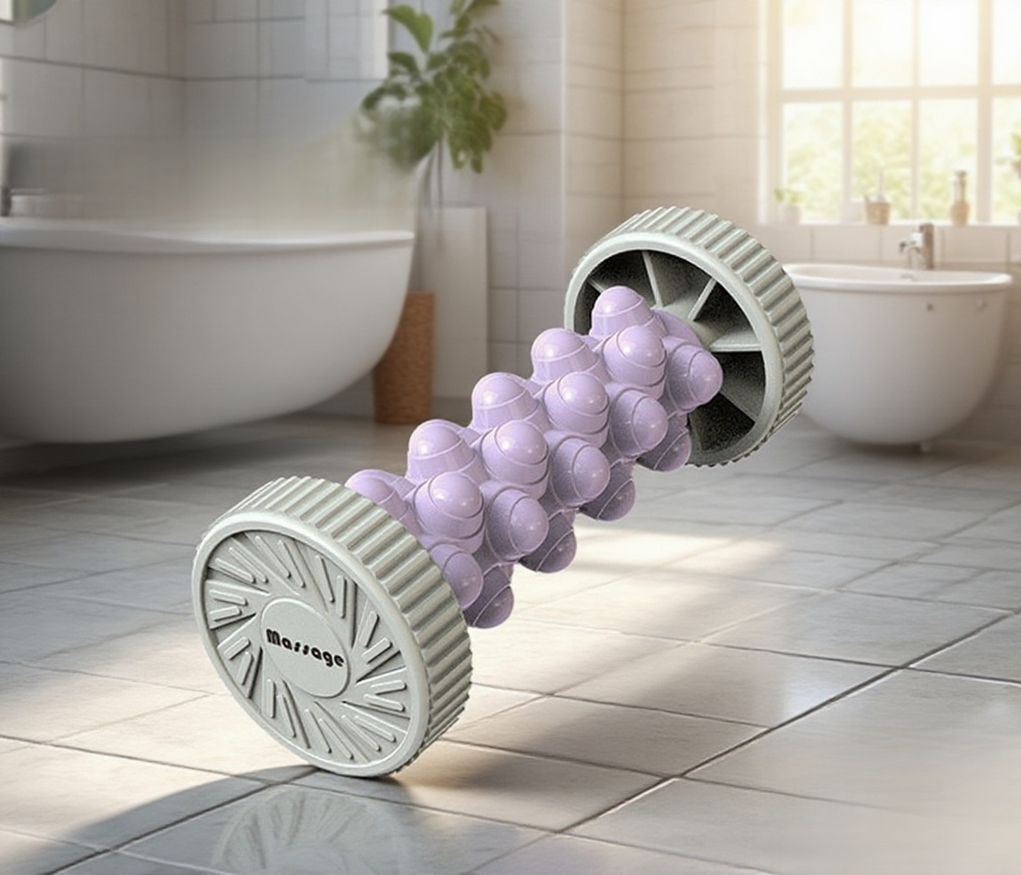 滾輪按摩器細節特寫