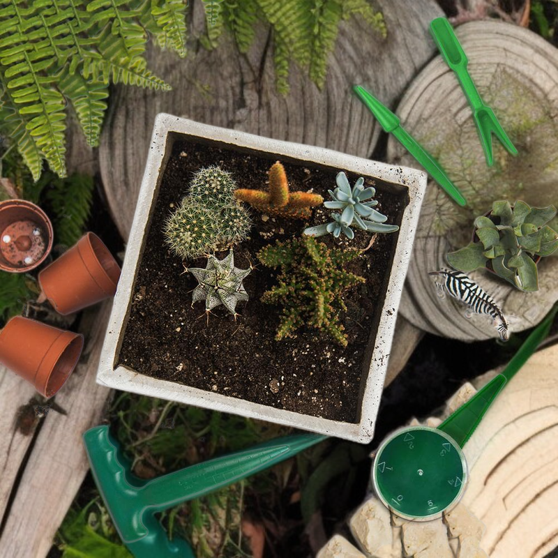 花と野菜の種まきツールセット 手動シーダーと土壌パンチャー付き 簡単植え付け